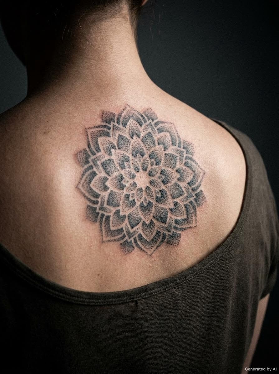 Mandala punktowa