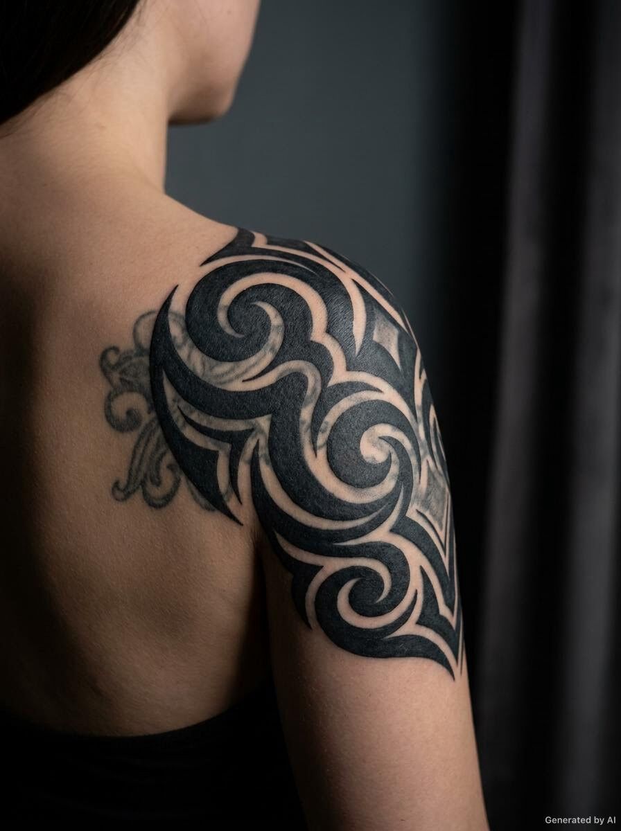 Cover-up ornamentalny